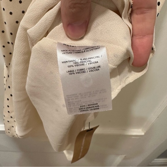 Reformation Iryna dress polka dot - Picture 7 of 7